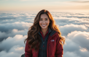 asian_woman_on_a_mountaintop_with_wavy_hair_extensions