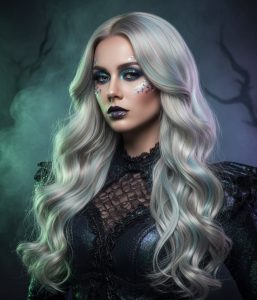woman_wearing_mermaid_fantasy_curls_with_dark_scary_background