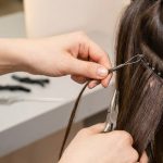 how to apply weft hair extensions with beads